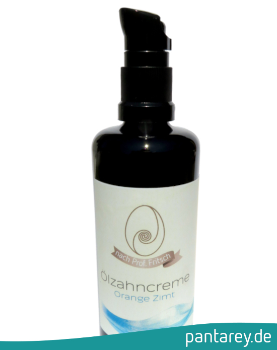Ölzahncreme Orange-Zimt mit Spender 100ml